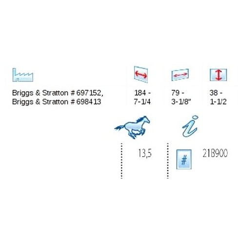 Filtr powietrza Briggs&Stratton - OREGON