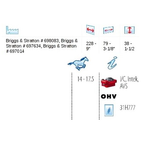 Filtr powietrza Briggs&Stratton - OREGON