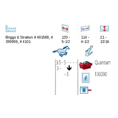 Filtr powietrza Briggs&Stratton - OREGON