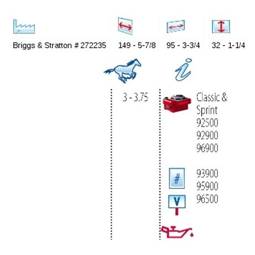 Filtr powietrza Briggs&Stratton - OREGON