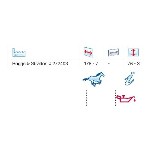 Filtr powietrza  Briggs&Stratton - OREGON