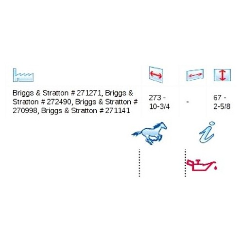 Filtr powietrza Briggs&Stratton - OREGON