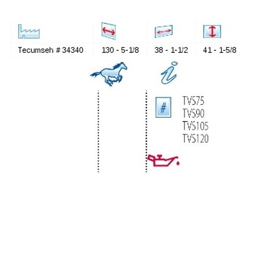 Filtr powietrza Tecumseh - OREGON