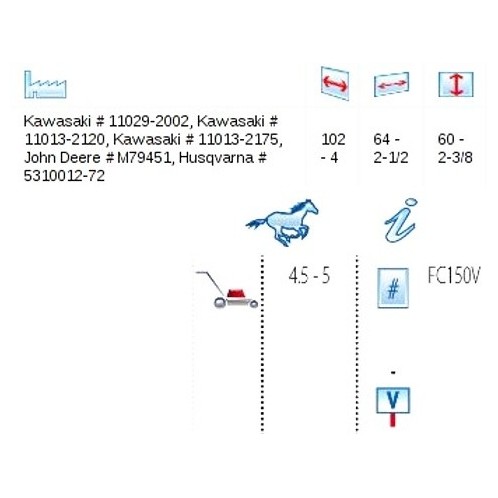 Filtr powietrza Kawasaki - OREGON