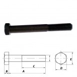 Śruba do kosiarek MTD, GUTBROD. 63 mm x 3/8" - 24UNF