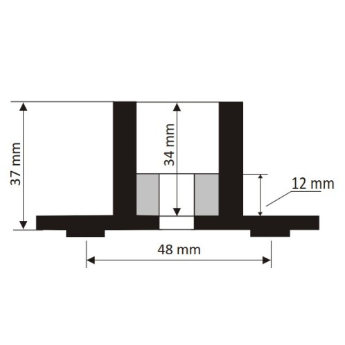 Piasta noża kosiarki  DYM 