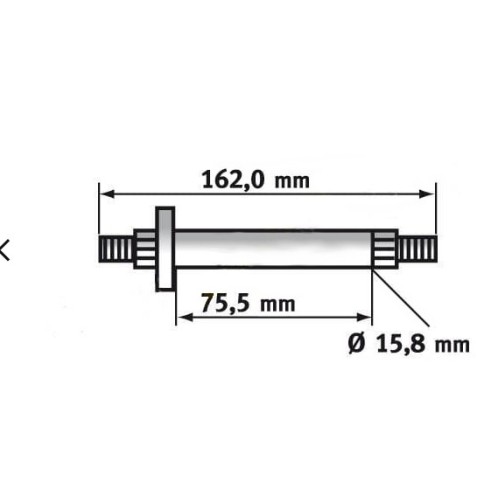 Wałek napędowy piasty minitraktorów