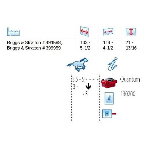 Filtr powietrza Briggs&Stratton - OREGON