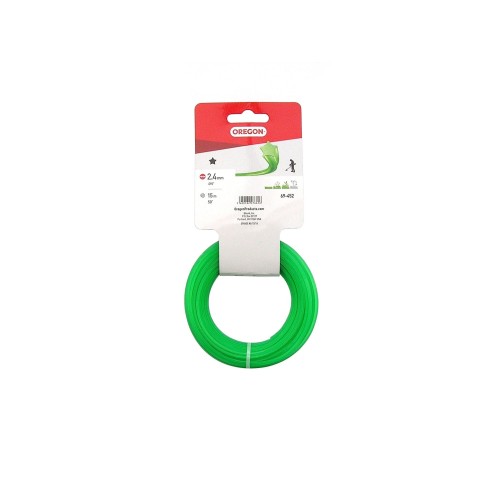 Żyłka tnąca 2,4mm x 15m Oregon - Etykieta / gwiazdka